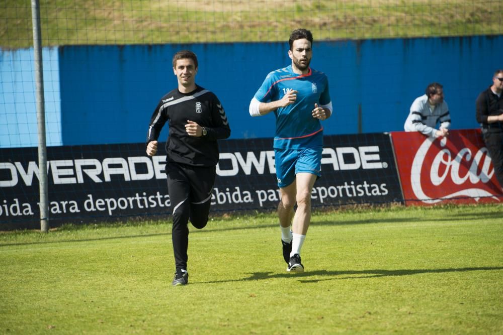 Entrenamiento del Real Oviedo