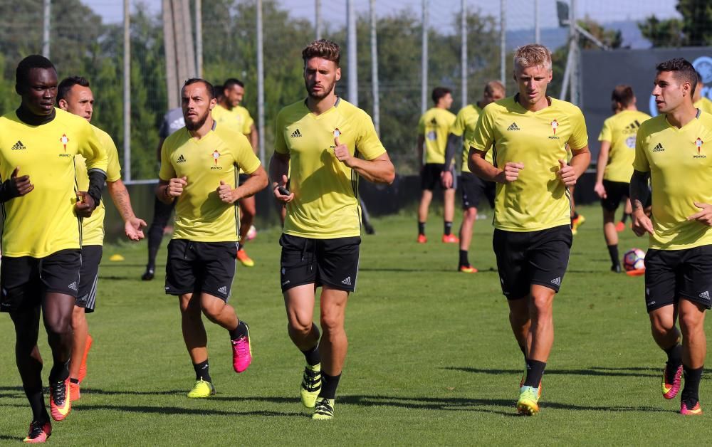 El Celta prepara el duelo ante el Real Madrid