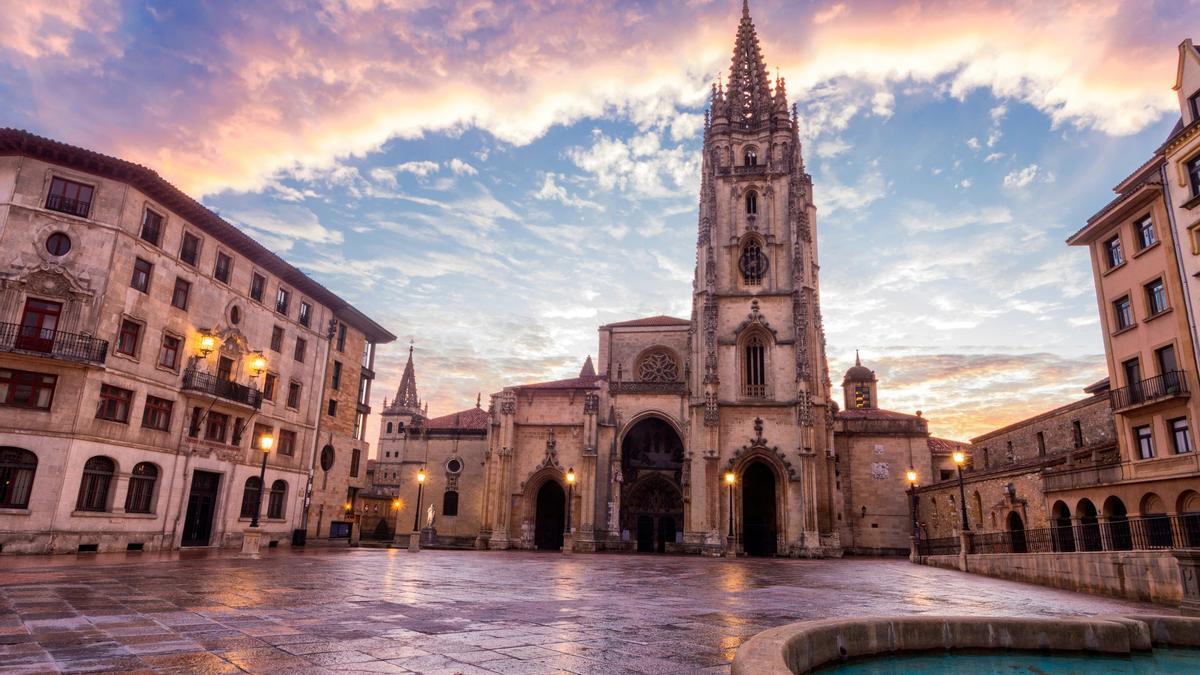 La Catedral de Oviedo es el punto de partida del Camino Primitivo