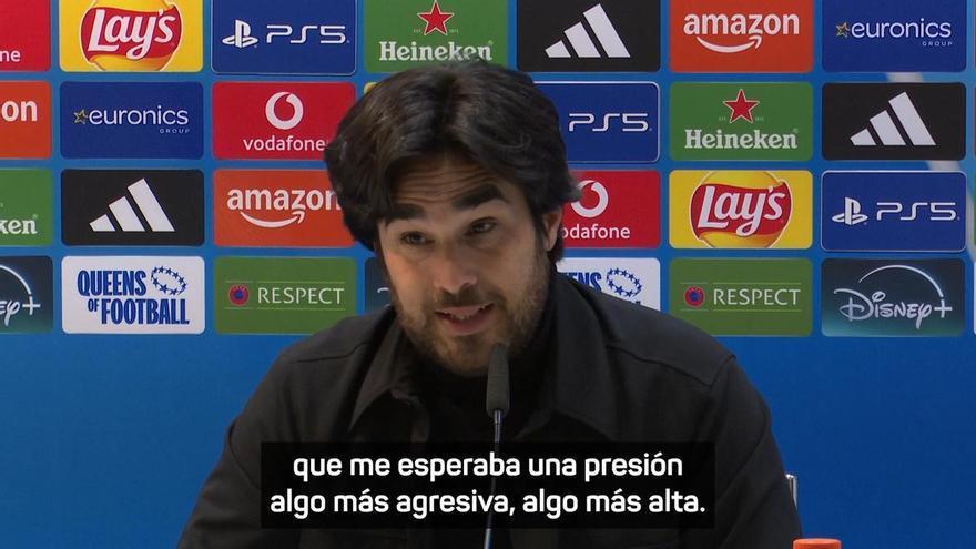 Pere Romeu: "Me esperaba una presión algo más agresiva del Real Madrid"