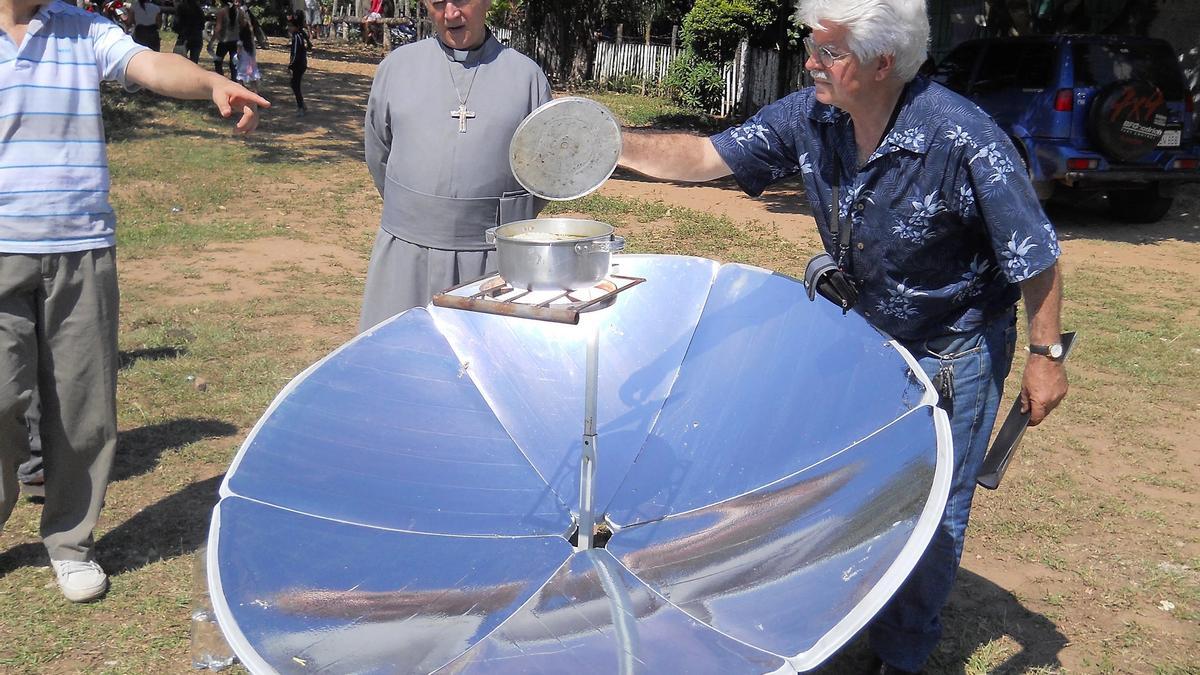 Llega a España la cocina solar parabólica