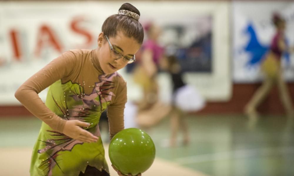 Exhibición de la Escuela de gimnasia rítmica