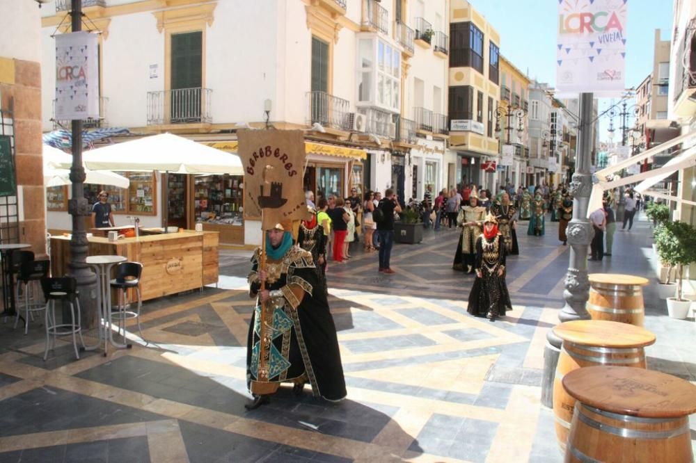 Desfile triunfal y representación teatral del Pacto de Tudmir en Lorca