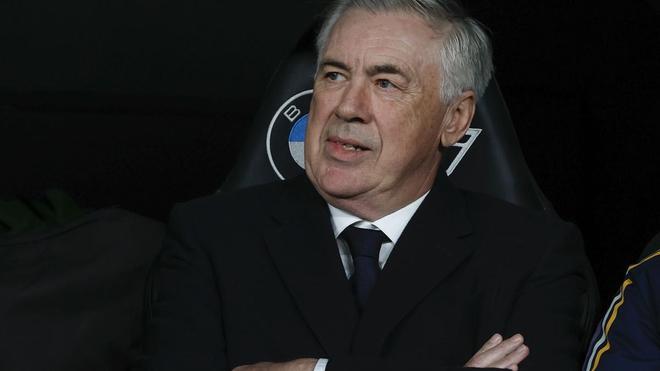 Carlo Ancelotti, entrenador del Real Madrid.