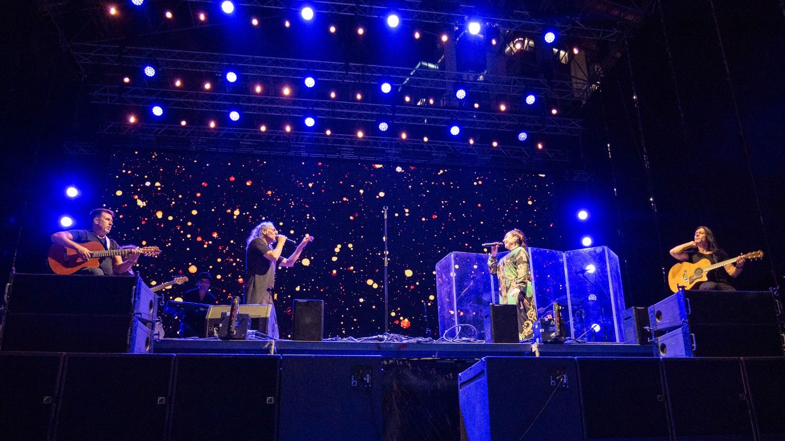 Concierto de Camela en las Fiestas de San Ginés 2024 en Arrecife