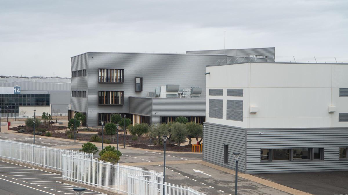 Las instalaciones que construyó Becton Dickinson en el polígono Empresarium, que ahora ya son propiedad de la estadounidense Diamond Foundry.