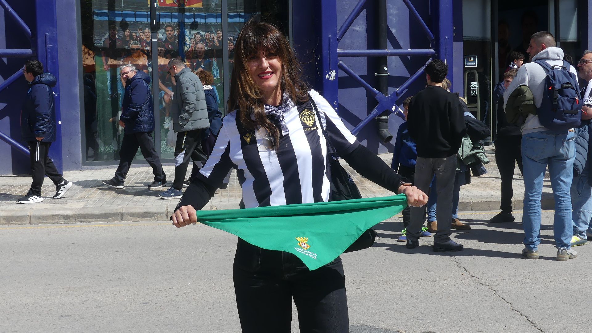 Romería albinegra al Ciutat de València