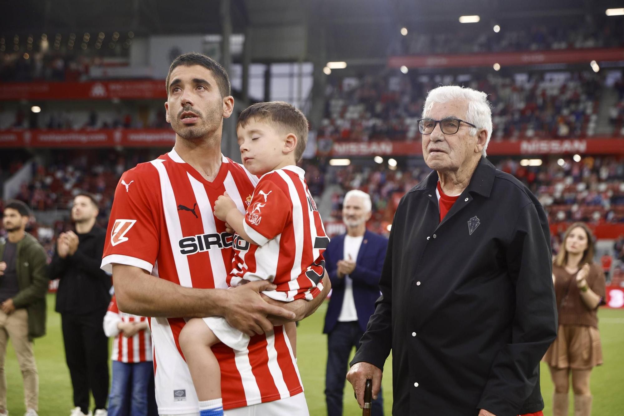 Cote y un adiós de película: así fue la despedida del Sporting a José Ángel