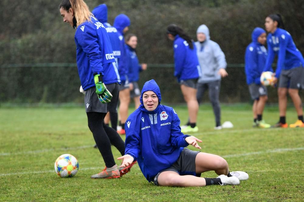 Entrenamiento del Deportivo Abanca