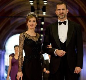 Els prínceps Felip i Letizia.