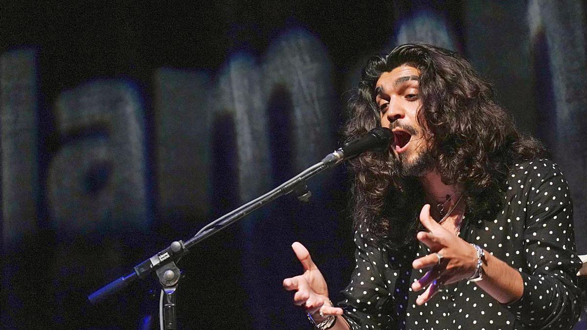 Israel Fernández actuó en la quinta edición de ‘FlamencoEñe’. | JESÚS DOMÍNGUEZ