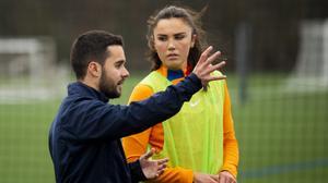 El Barça femenino se prepara para la Copa de la Reina