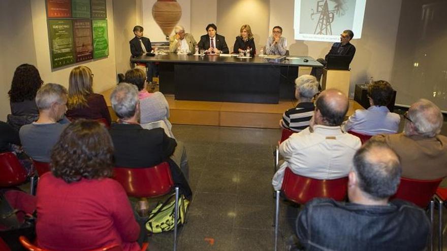 La presentació del llibre al Museu del Joguet.