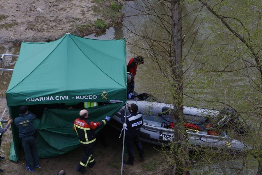 Rescate del hombre desaparecido en el Duero