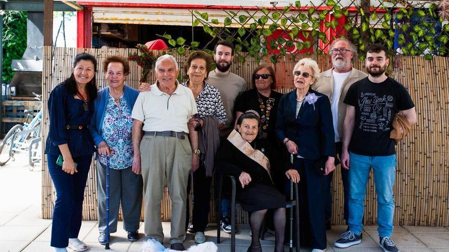 Carmen Millán, nueva centenaria en la comarca de O Salnés