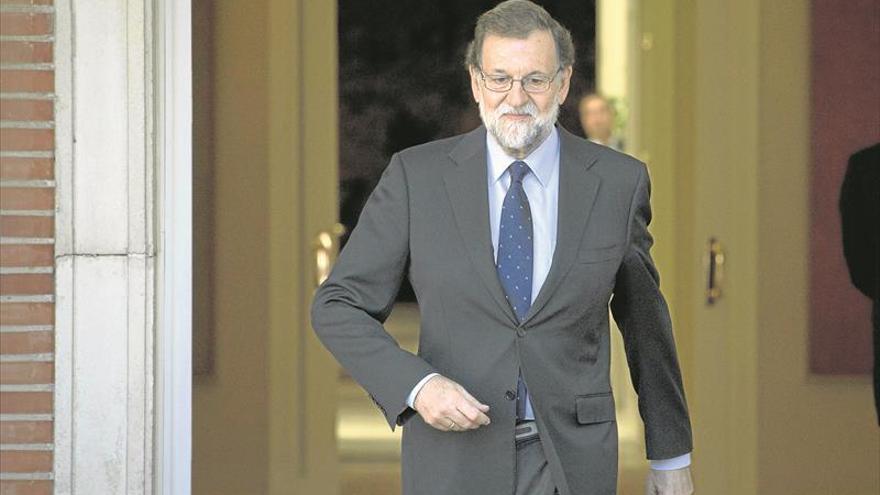 Rajoy descarta hablar con quien plantea un «chantaje al Estado»