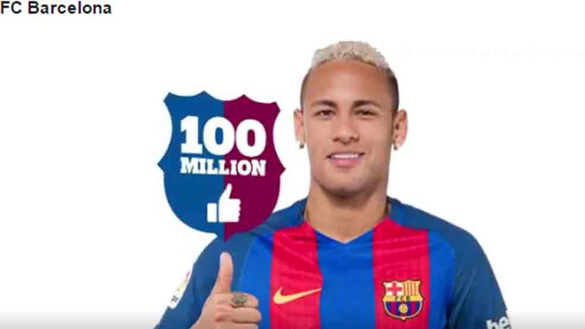 El FC Barcelona ha llegado a los 100 millones de seguidores en Facebook