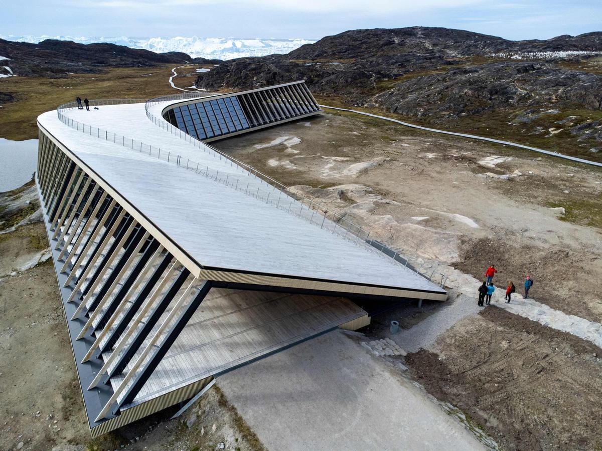 El espectáculo de los icebergs en Groenlandia.