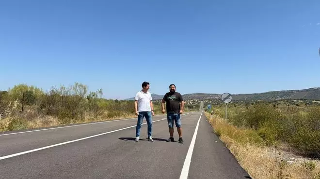 Santiago de Alcántara gana en seguridad y comodidad con la renovación de su principal vía de acceso, la CC-311