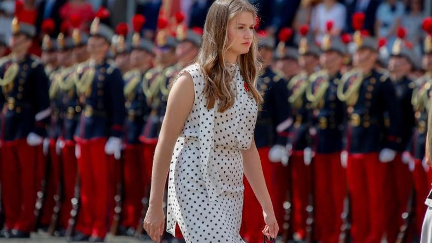 Leonor, tercer Borbón que inicia su camino al trono en Zaragoza