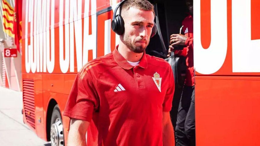 David Flakus, durante su estancia como cedido en el Real Murcia. | REAL MURCIA