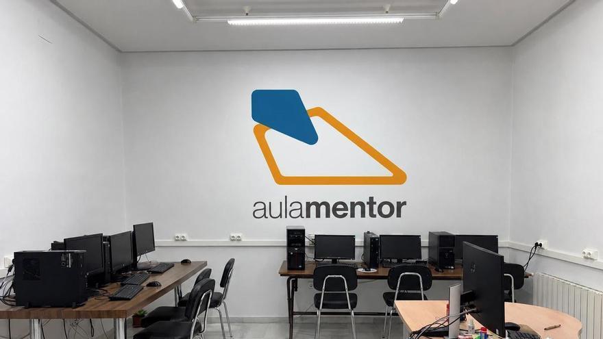 El Aula Mentor de San Vicente se Alcántara impulsa la formación online y el empleo