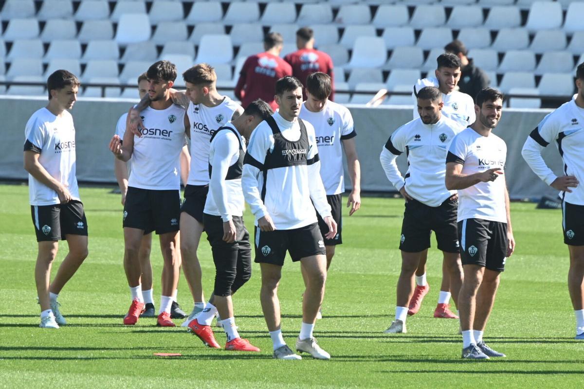 Entrenamiento del CD Castellón
