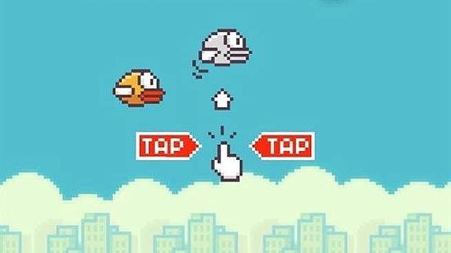 Imagen del juego &#039;Flappy Bird&#039;.