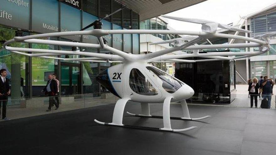 Volocopter impulsará los taxis voladores en China