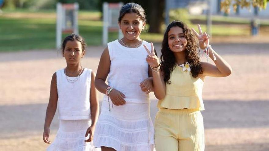 Los niños saharauis disfrutan de la Ciudad de los Niños