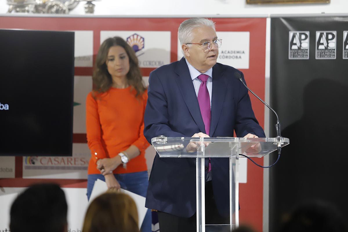 José Juan Luque y la Oficina de Comunicación de la Diputación Premios de Periodismo Córdoba