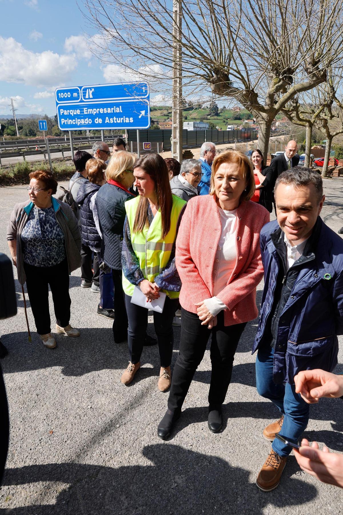 Así reciben en Trasona el avance de las obras de las pantallas ...