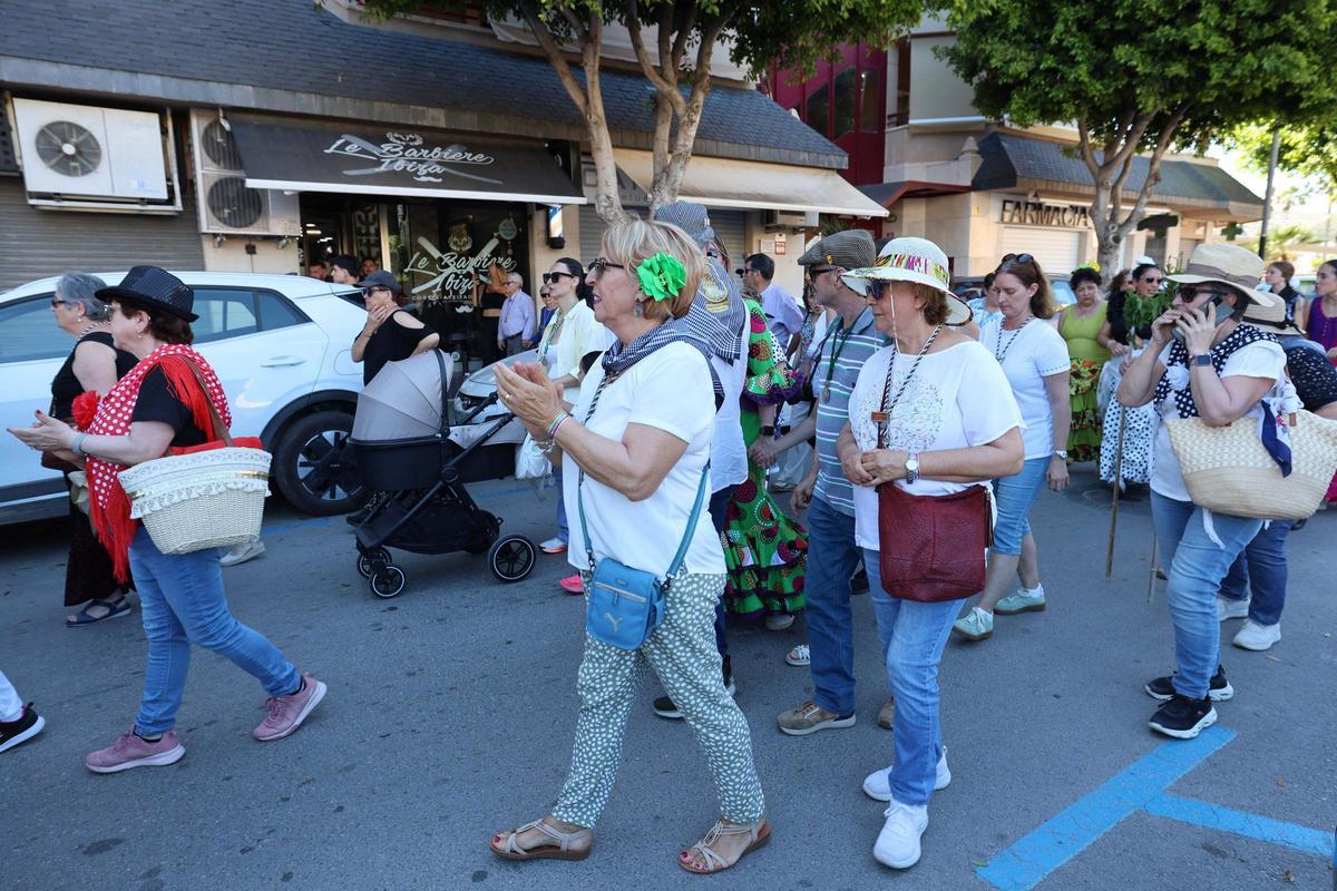 Procesión de la Romería de El Rocío en Ibiza Procesión de la Romería de El Rocío en Ibiza