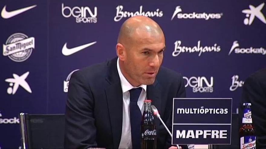 Zidane: &quot;Falta mucha liga y los demás pueden perder puntos&quot;