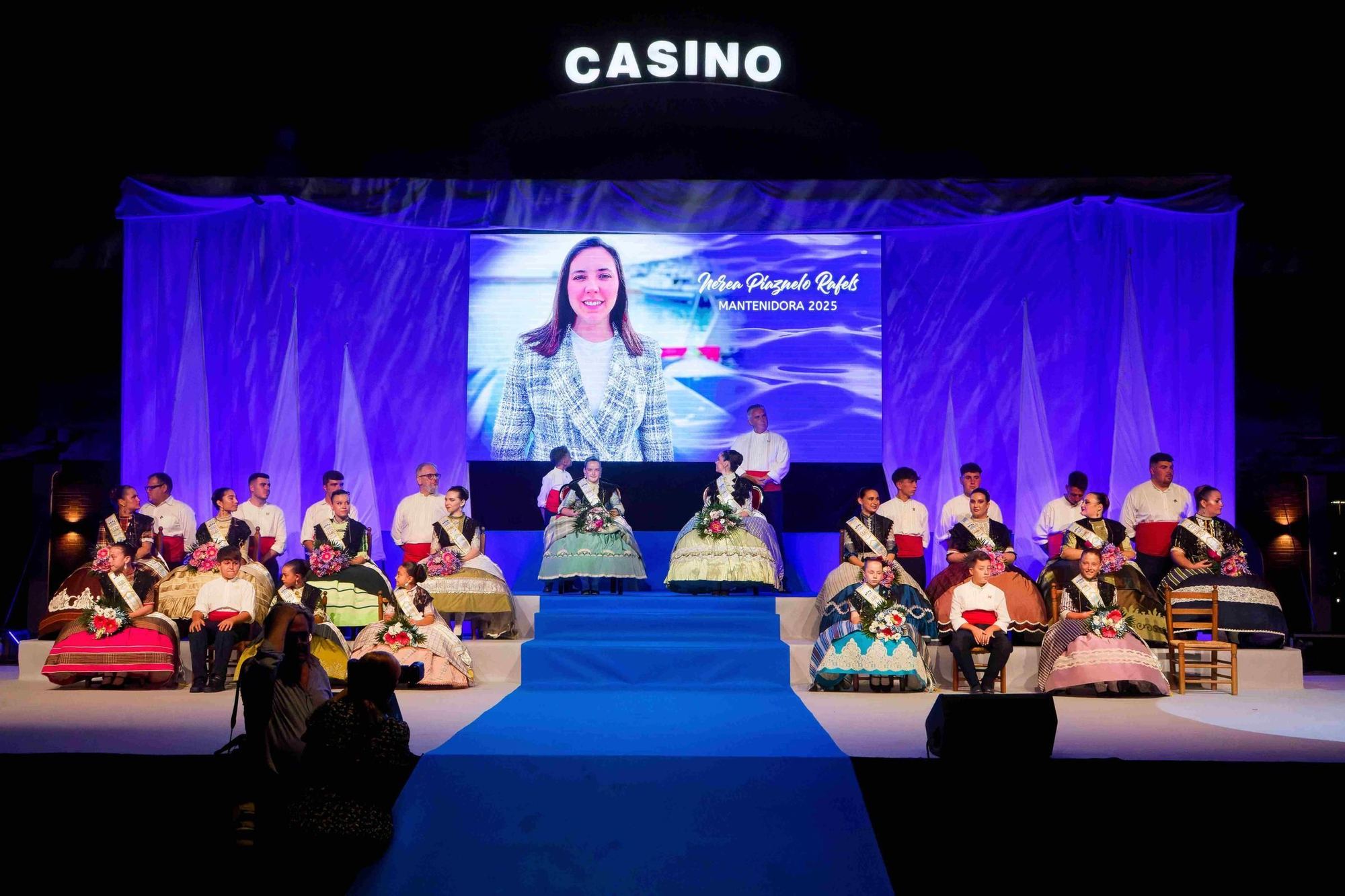 Emotiva presentación de las reinas de las fiestas de Sant Pere 2025
