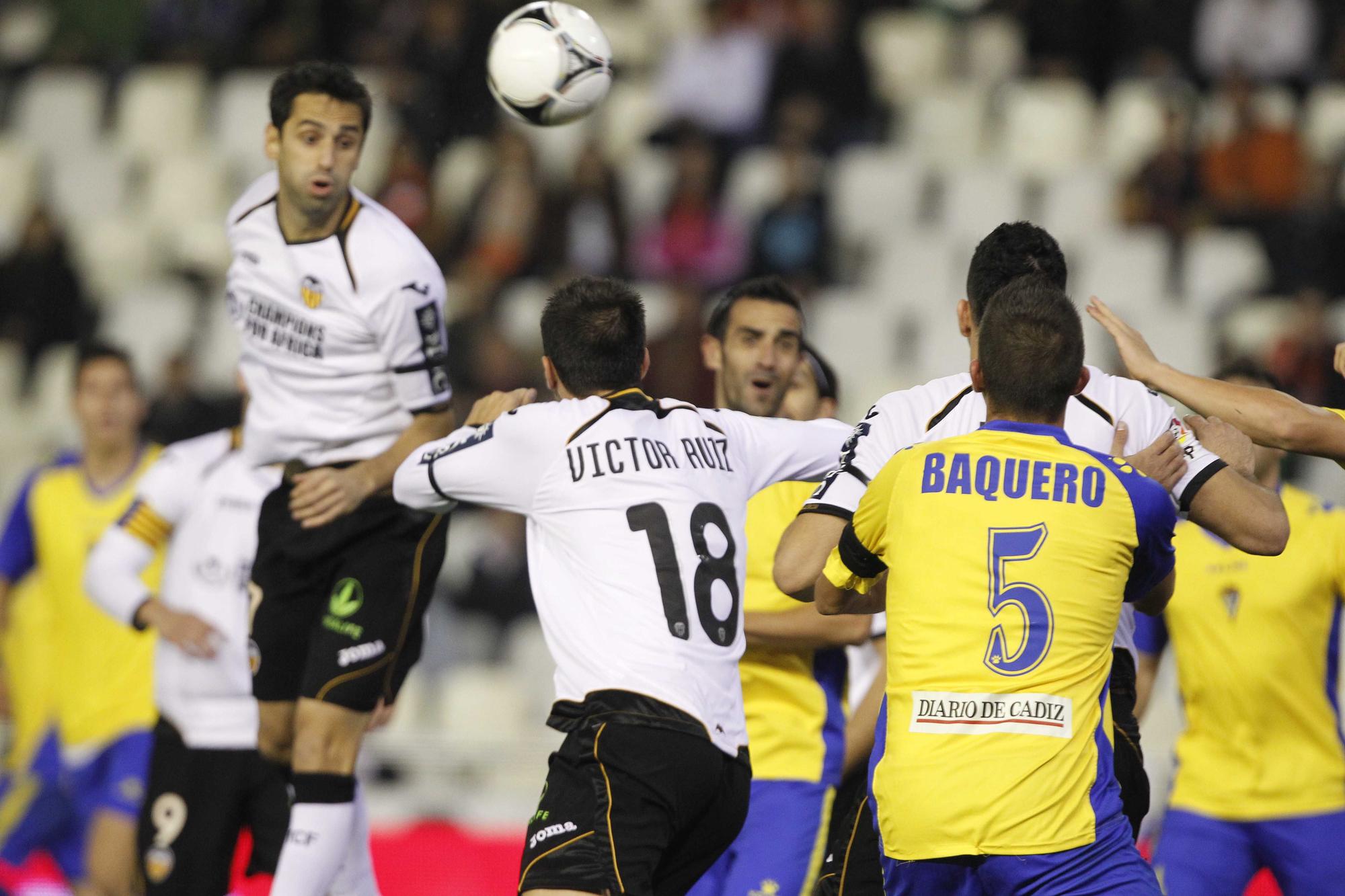 Así fue el Valencia - Cadiz de Copa del Rey de 2011