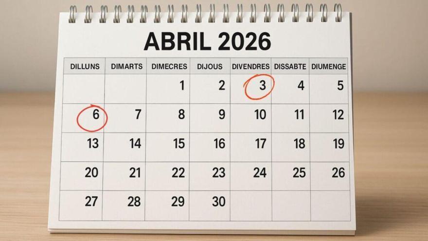  para los valencianos: el próximo festivo del calendario laboral permite un puente de 3 días