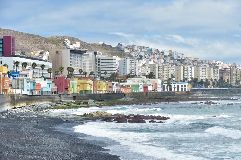 05-08-2019 LAS PALMAS DE GRAN CANARIA. Deterioro del Paseo de San Cristobal  | 05/08/2019 | Fotógrafo: Andrés Cruz