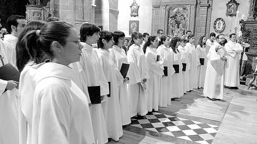 Concierto de la Escolanía «San Salvador» en diciembre de 2008.