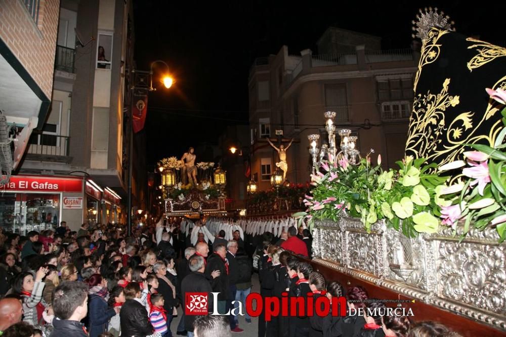 Encuentro en Lorca del Cristo de la Sangre, Señor de la Penitencia y la Virgen de la Soledad