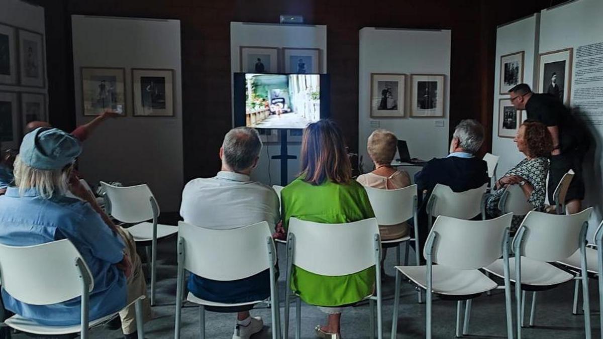 Un momento de la proyección