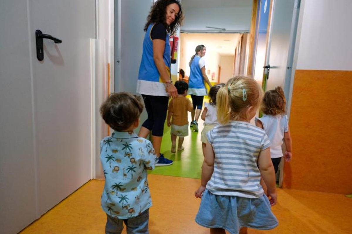 Inicio del curso escolar en una escuela infantil de Málaga.