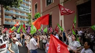 Los sindicatos recurren los servicios mínimos de la huelga de limpieza y piden al TSJA su suspensión cautelar