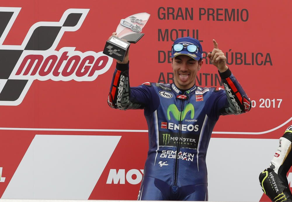 Maverick Viñales torna a tocar el cel a l'Argentina