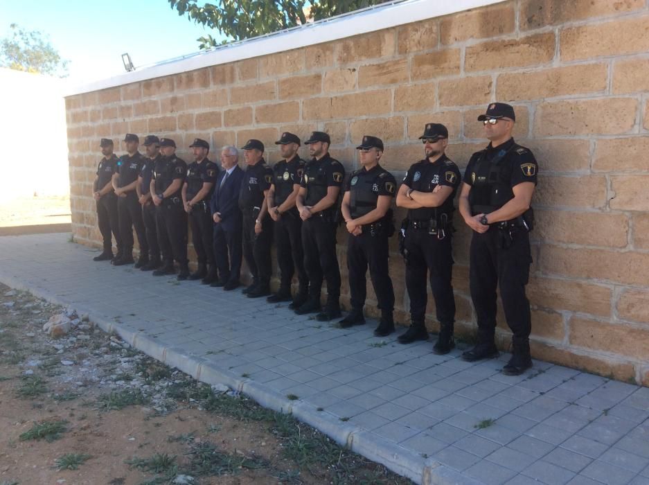 Presentación de las nuevas dependencias del Grupo de Refuerzo Operativo de la Policía Local de Torrevieja