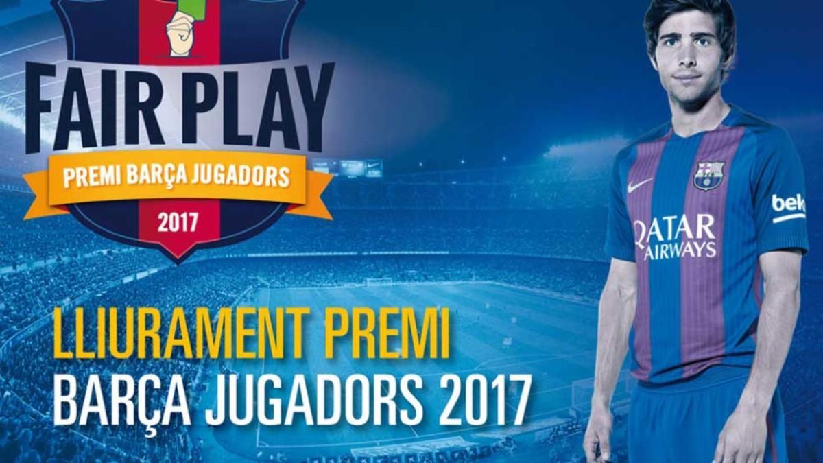 Sergi Roberto, jugador del FC Barcelona, recibirá este lunes el Premi Barça Jugadors
