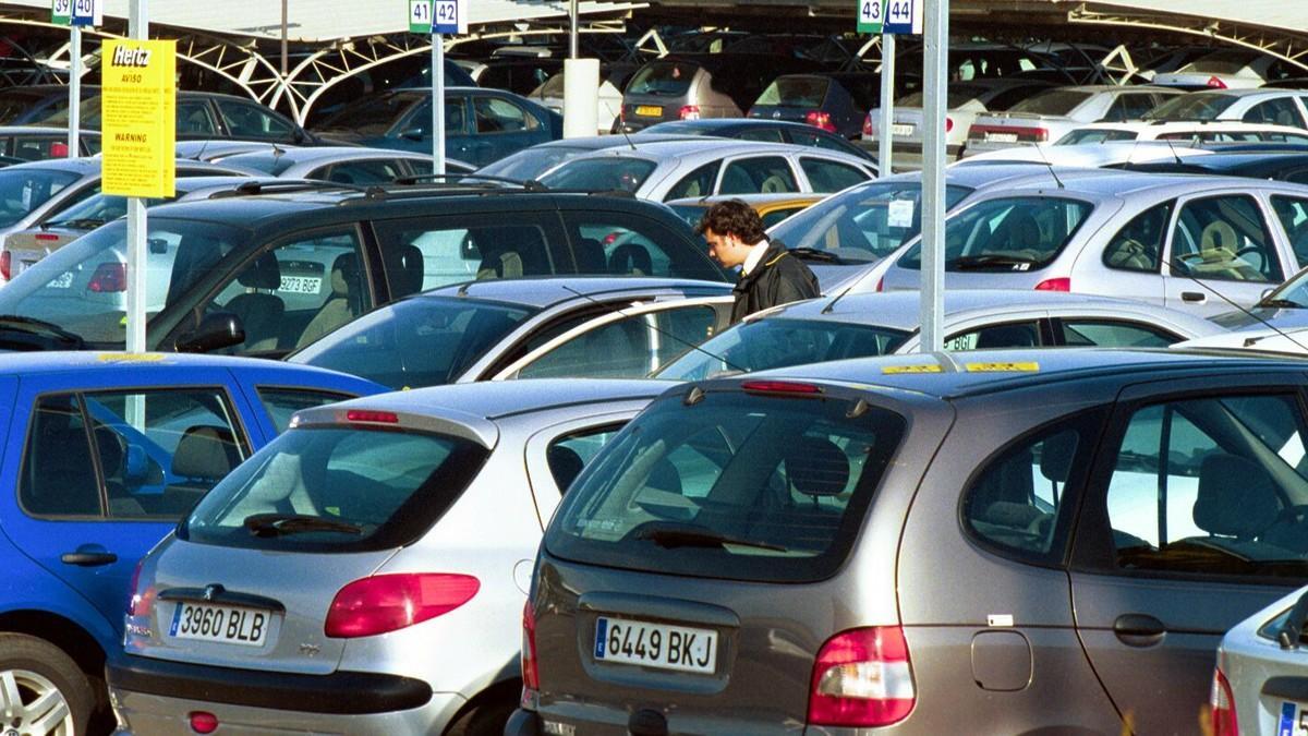 Coches matriculados por el renting