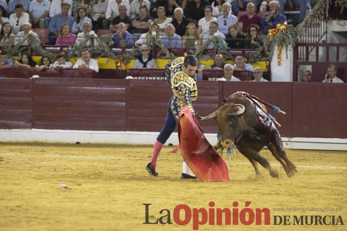 Cuarta corrida en la Feria Taurina de Murcia (Castella, Manzanares y Ureña)