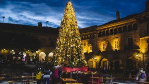 El recinto se llena estos días de imágenes navideñas.