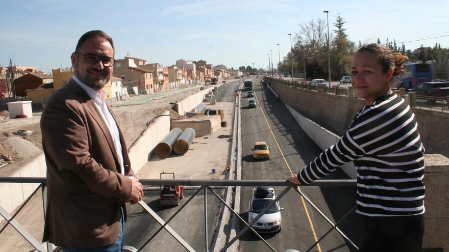 Comienzan a pasar los primeros coches por el Tramo III de la Ronda Central de Lorca